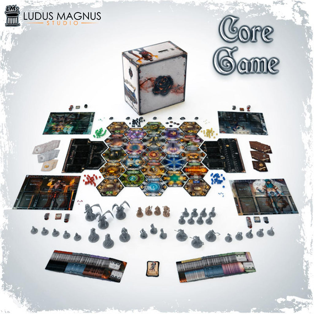 Ludus Magnus Studio Black Rose Wars Board Game
