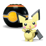 MEGA Pokemon Charmander And Pichu With Poke Balls Building Set - Radar Toys