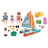 Playmobil Family Fun Catamaran Building Set 71043 - Radar Toys