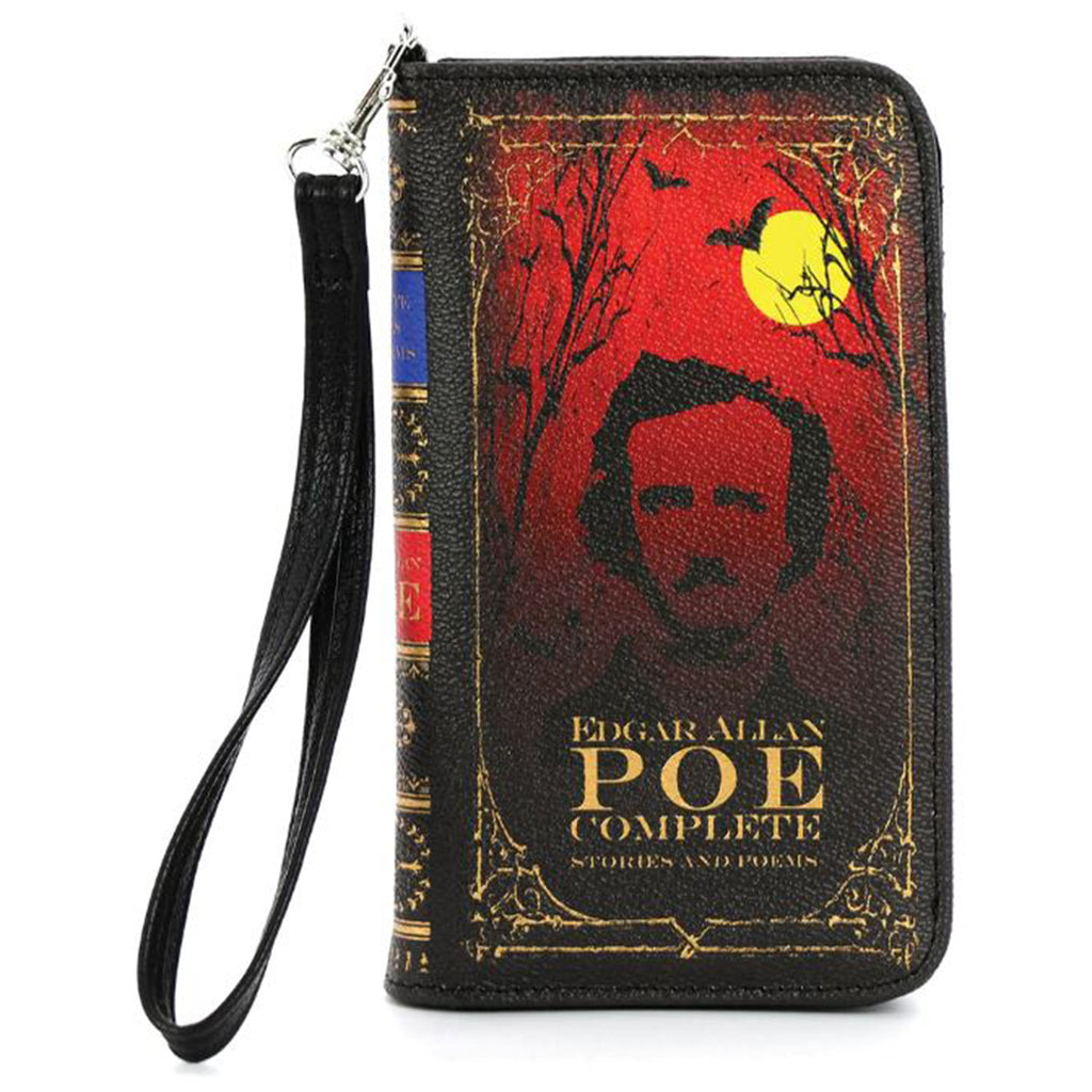 Comeco Edgar Allen Poe Book Black Vinyl Wallet - Radar Toys