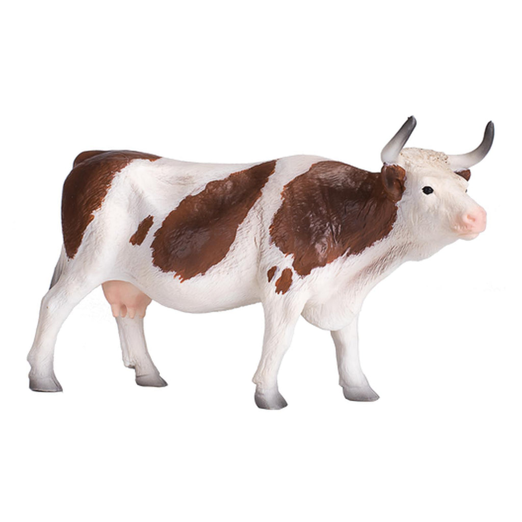 MOJO Simmental Cow Animal Figure 387220