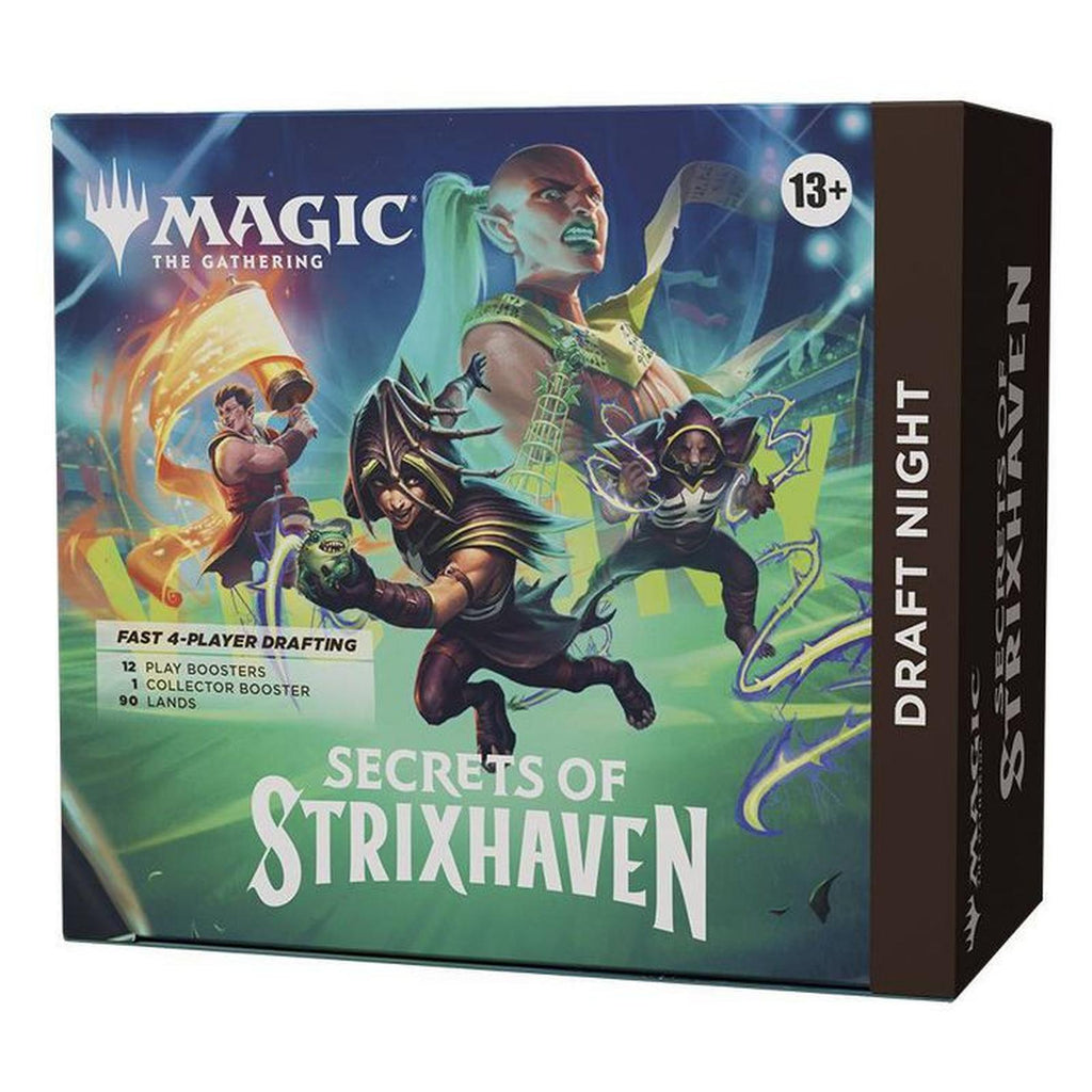Magic The Gathering Secrets Of Strixhaven Draft Night Box - Radar Toys