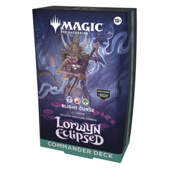 Magic The Gathering Lorwyn Eclipsed Blight Curse Commander Deck - Radar Toys
