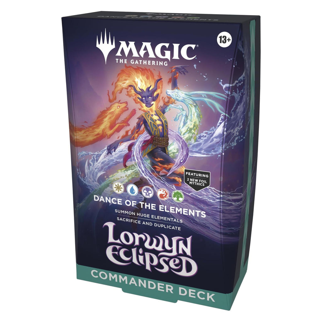 Magic The Gathering Lorwyn Eclipsed Dance of the Elements Commander Deck - Radar Toys