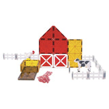 Magna-Tiles Farm Animals 25 Piece Magnetic Tile Building Set - Radar Toys