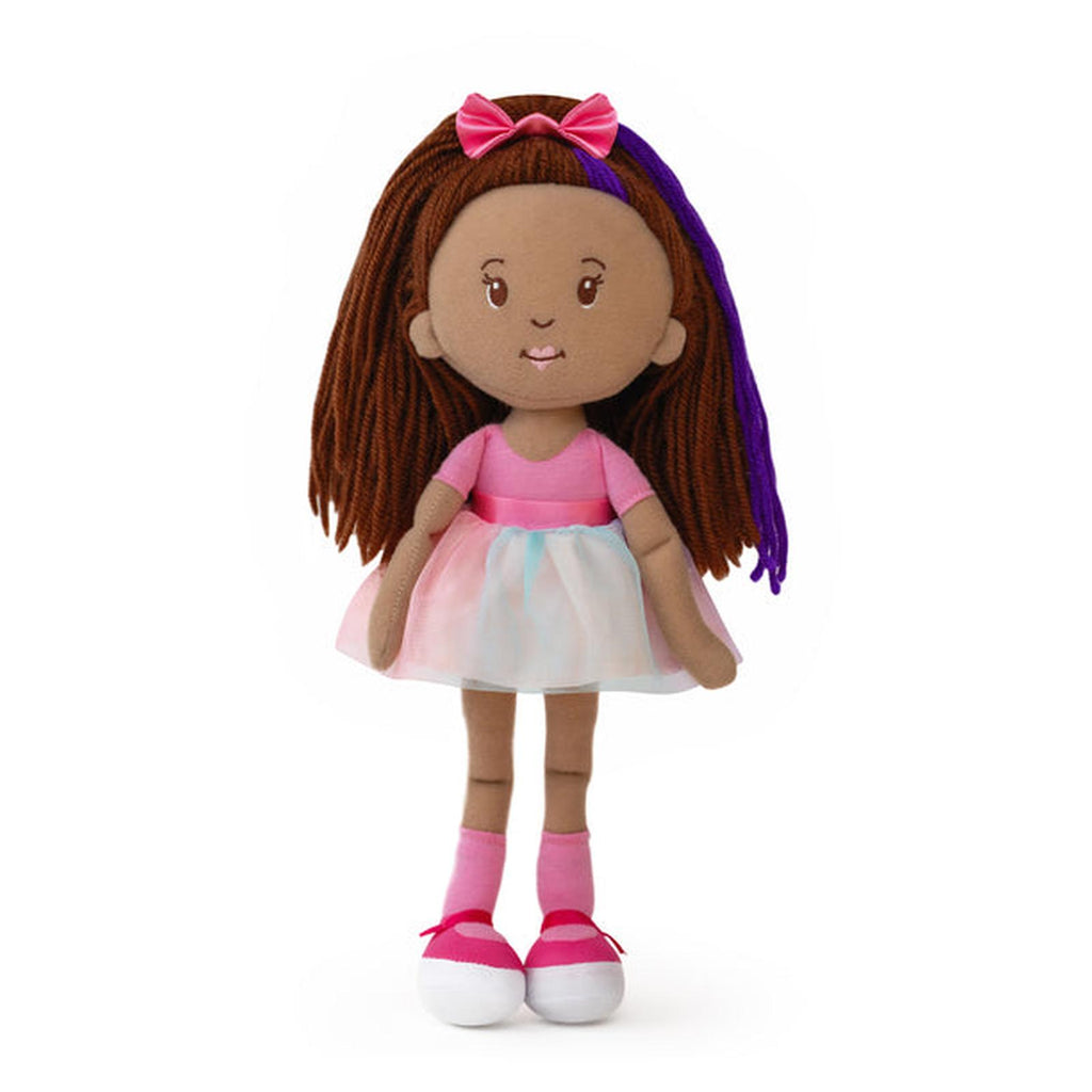 Manhattan Toys Groovy Girls Beige Skin Brown Hair Iris 12 Inch Plush Doll