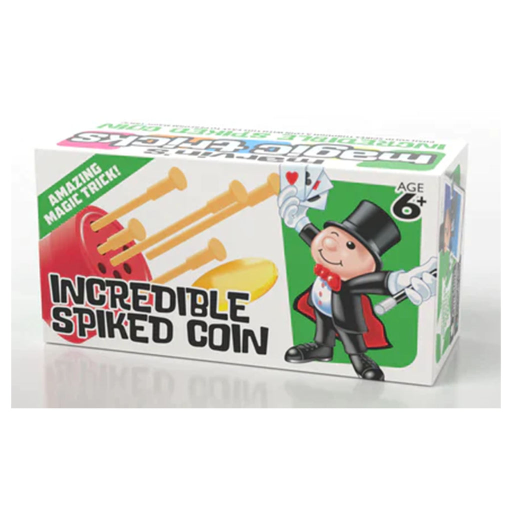 Marvin's Magic Incredible Spiked Coin Mini Magic Trick - Radar Toys