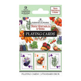 Masterpieces Farmers Almanac Backyard Garden Flowers Playing Cards - Radar Toys