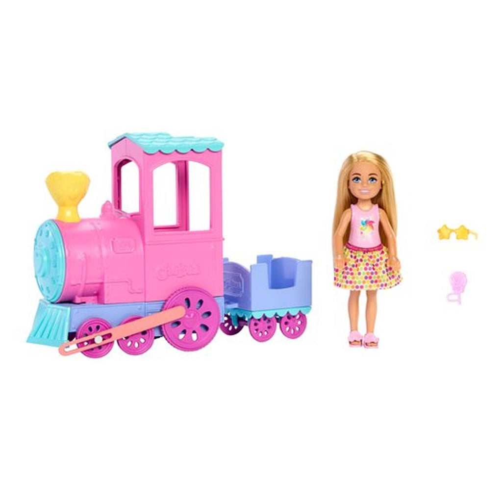 Mattel Barbie Day At The Fair Chelsea And Train Doll Set