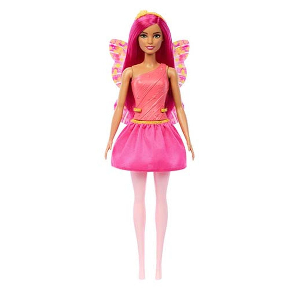 Mattel Barbie Fantasy Dreamtopia Fairy Red Hair Red Dress Doll