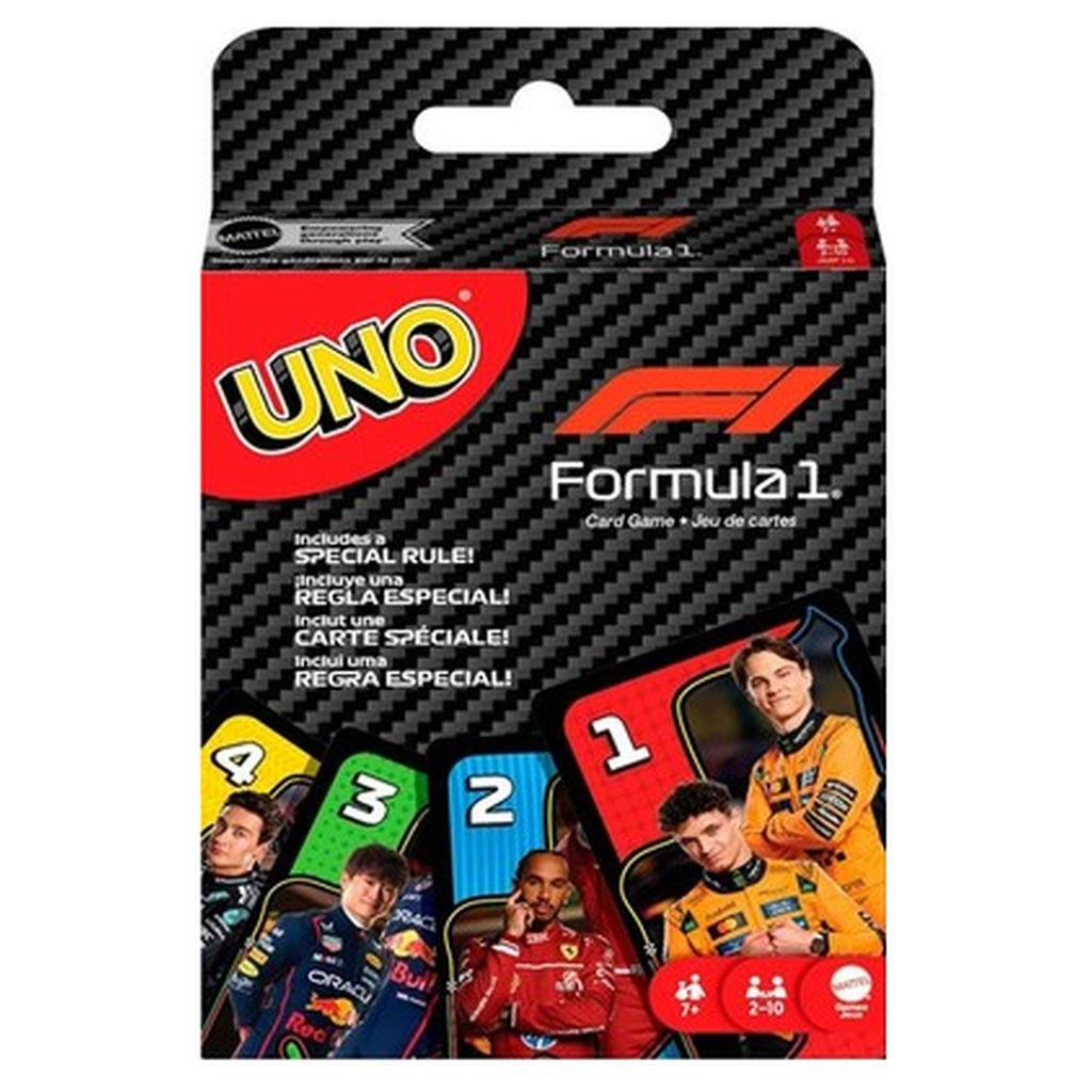 Mattel Formula 1 Uno Card Game