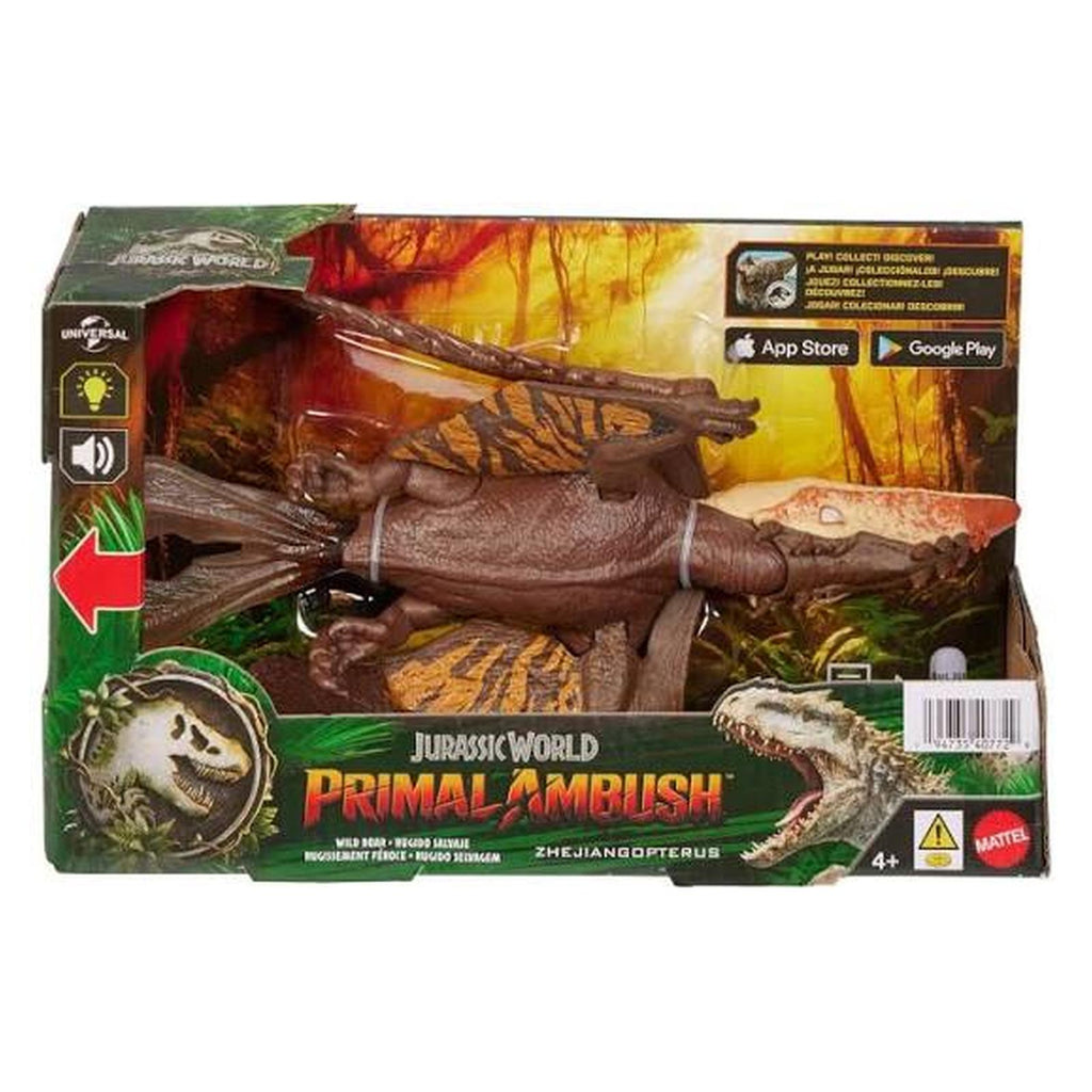 Mattel Jurassic World Primal Ambush Zhejiangopterus Action Figure