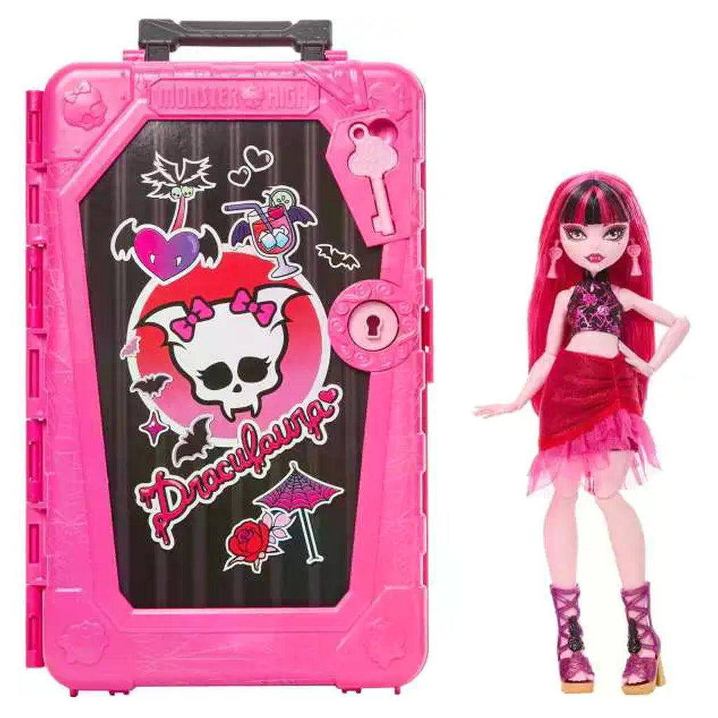 Mattel Monster High Draculaura Skulltimate Secrects Doll Set