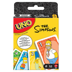 Mattel The Simpsons Uno Card Game - Radar Toys