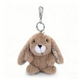 McHugs Brown Long Eared Rabbit Bag Charm 4 Inch Plush Bag Charm - Radar Toys