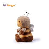 McHugs Brownie Bee 7.5 Inch Plush Figure - Radar Toys