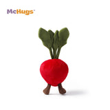 McHugs Cherry Radish 4 Inch Plush Figure - Radar Toys