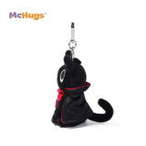 McHugs Dracula Cat 4 Inch Plush Bag Charm - Radar Toys