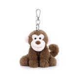 McHugs Gentle Monkey 5 Inch Plush Bag Charm - Radar Toys
