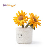 McHugs Sunshine Sunflower Bonsai 11 Inch Plush Figure - Radar Toys