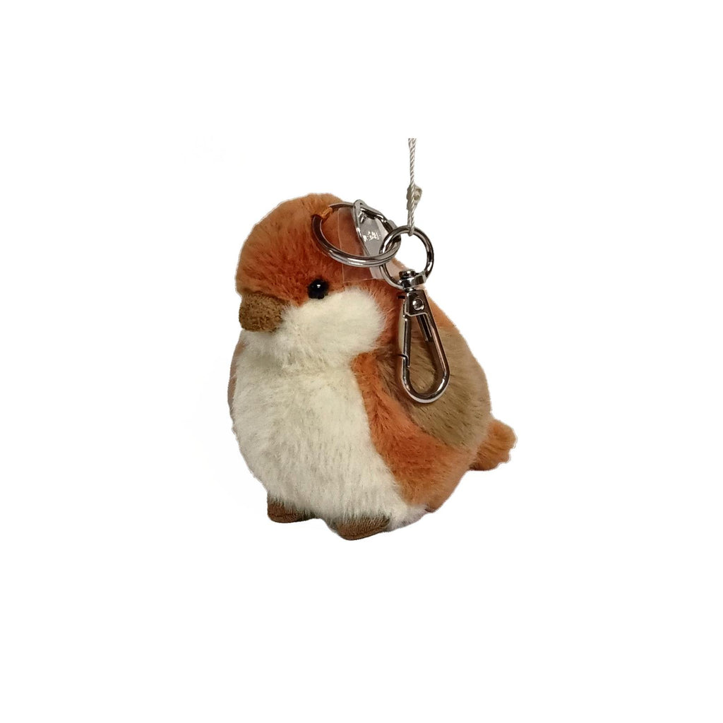 McHugs Chaffinch Bird 4 Inch Plush Bag Charm - Radar Toys