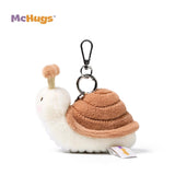 McHugs Gari Snail 4 Inch Plush Bag Charm - Radar Toys