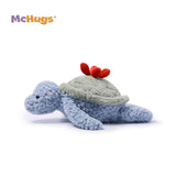 McHugs Lucky Green Turtle 10 Inch Plush Figure - Radar Toys