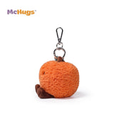 McHugs Orange 3 Inch Plush Bag Charm