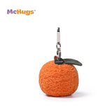 McHugs Orange 3 Inch Plush Bag Charm