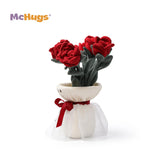 McHugs Romantic Rose Bouquet 10 Inch Plush Figure