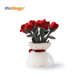 McHugs Romantic Rose Bouquet 10 Inch Plush Figure