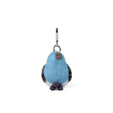 McHugs Silver-Throated Bushtit Bird 4 Inch Plush Bag Charm