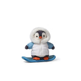 McHugs Snowboarder Glacier Penguin 10 Inch Plush Figure
