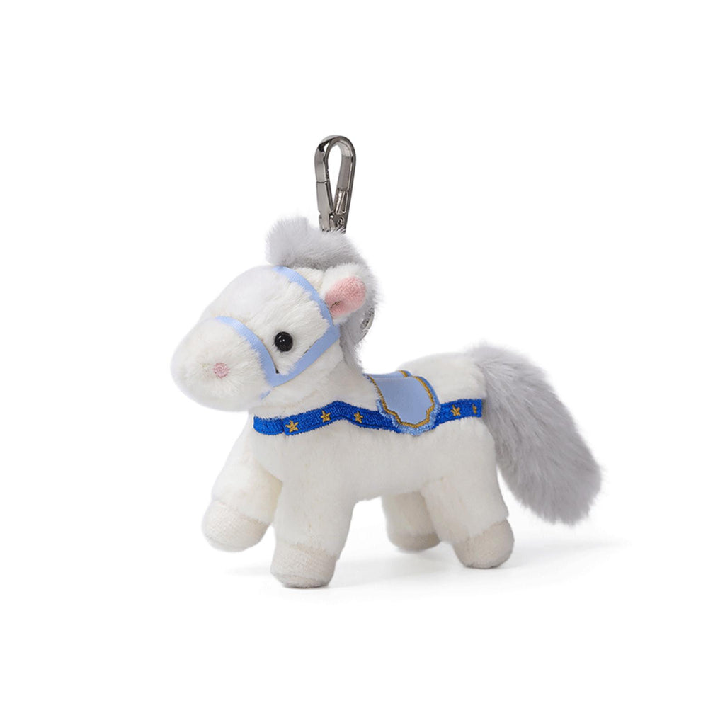 McHugs Snowy Pony 5 Inch Plush Bag Charm