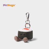 McHugs Tuna Sushi Roll 2 Inch Plush Bag Charm