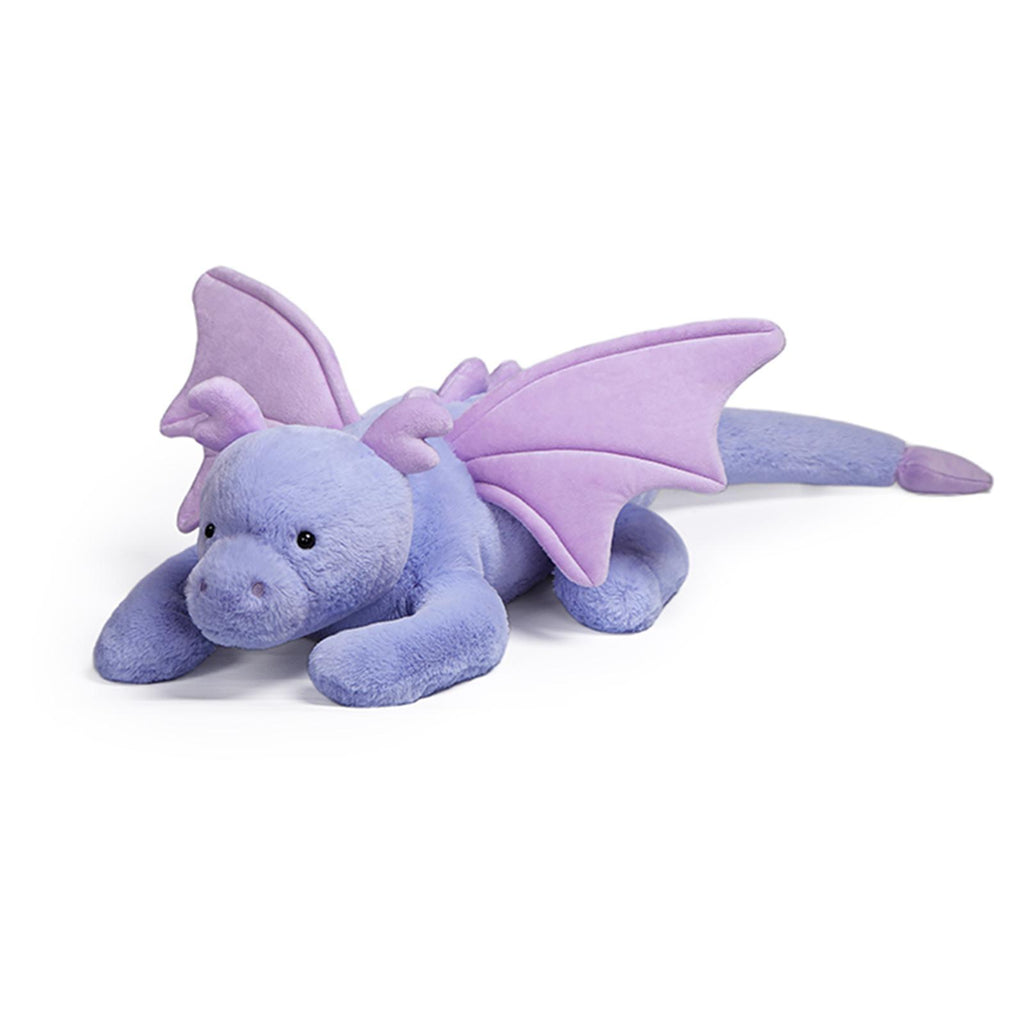 McHugs Violet Blue Lazy Dragon 34 Inch Plush Figure - Radar Toys