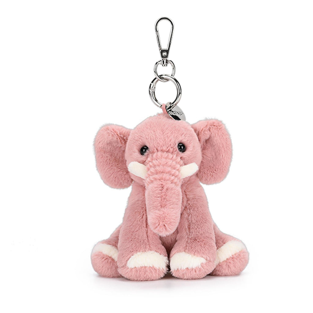 McHugs Wealthy Petal Elephant 4 Inch Plush Bag Charm