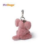 McHugs Wealthy Petal Elephant 4 Inch Plush Bag Charm