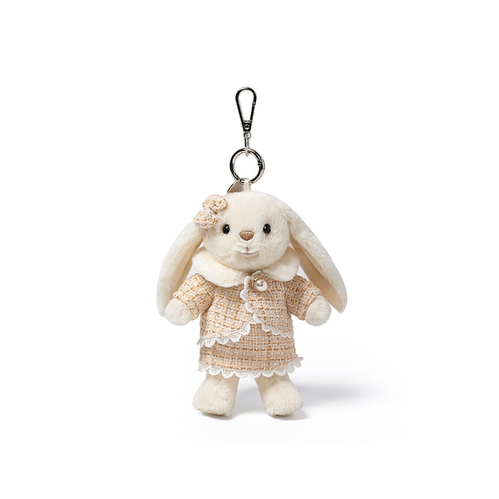 McHugs Yellow Twinset Smiling Leveret 6 Inch Plush Bag Charm