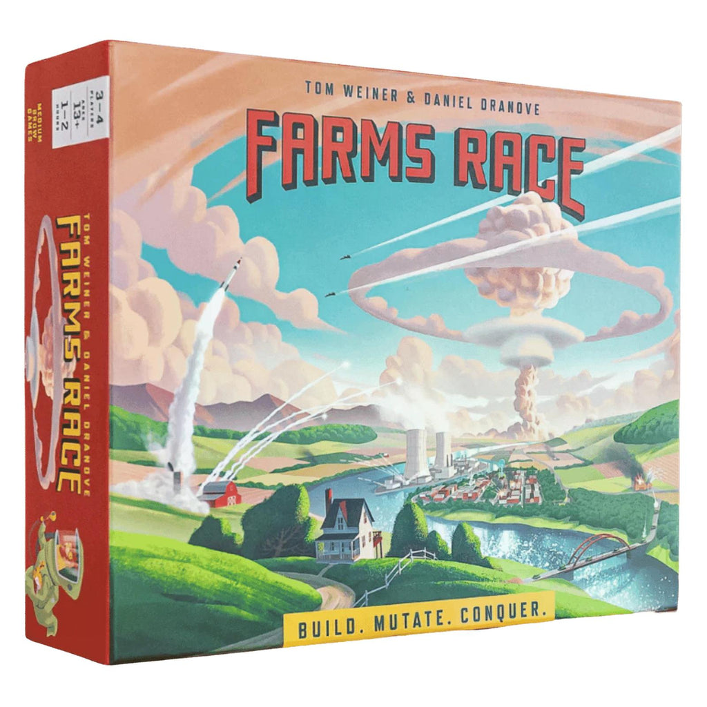 Medium Brow Games Farms Race Board Game