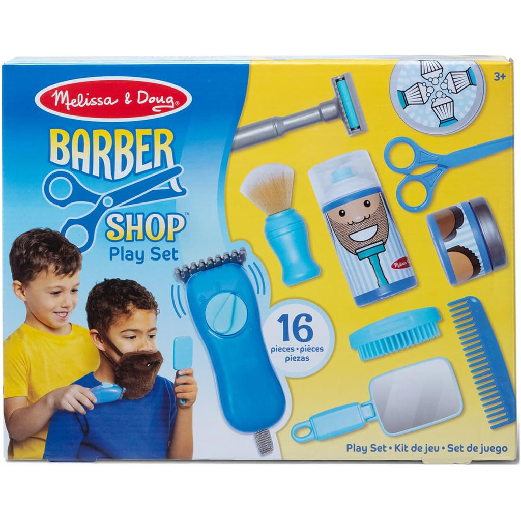 Melissa And Doug Barber Shop Play Set