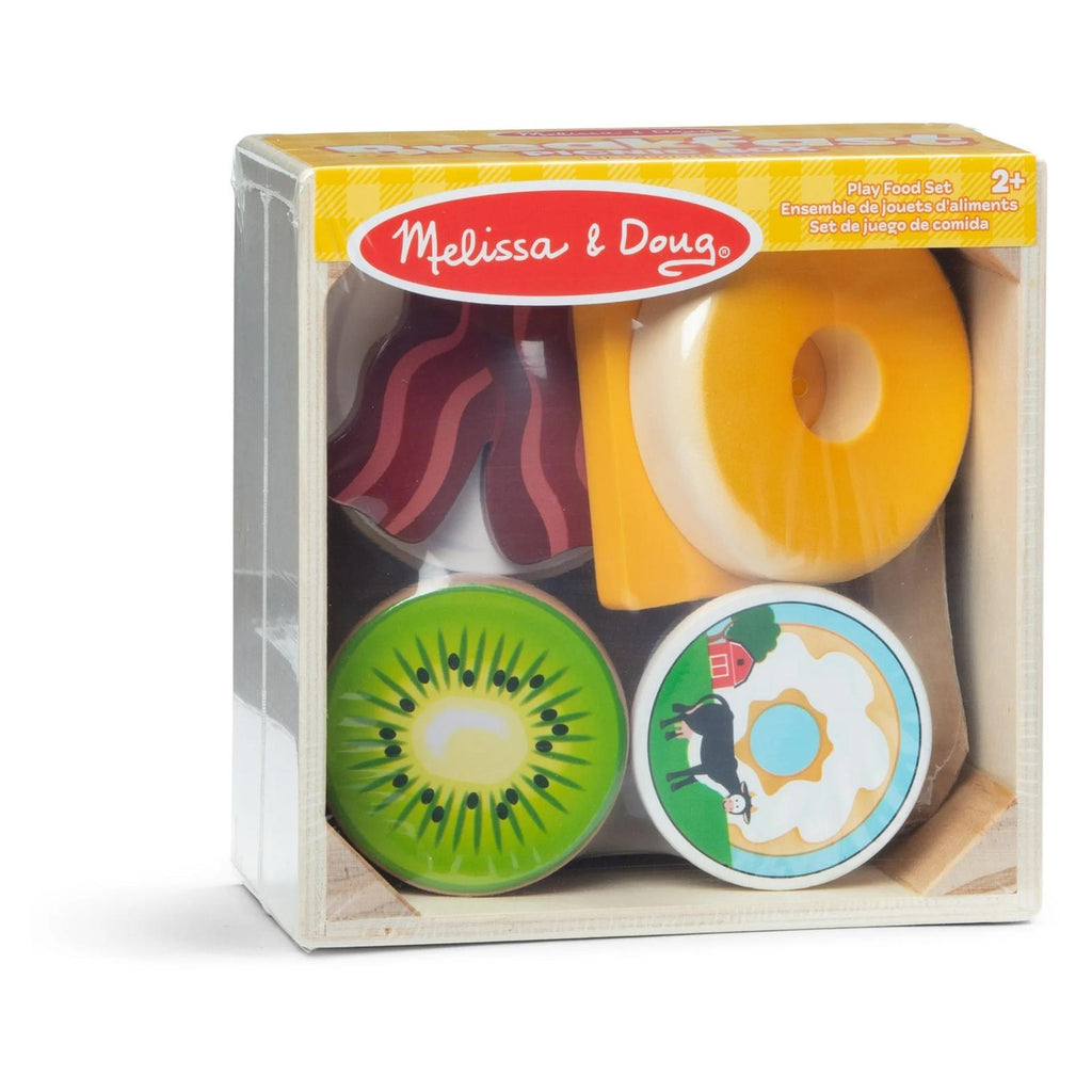 Melissa And Doug Breakfast Picnic Box Play Food Set