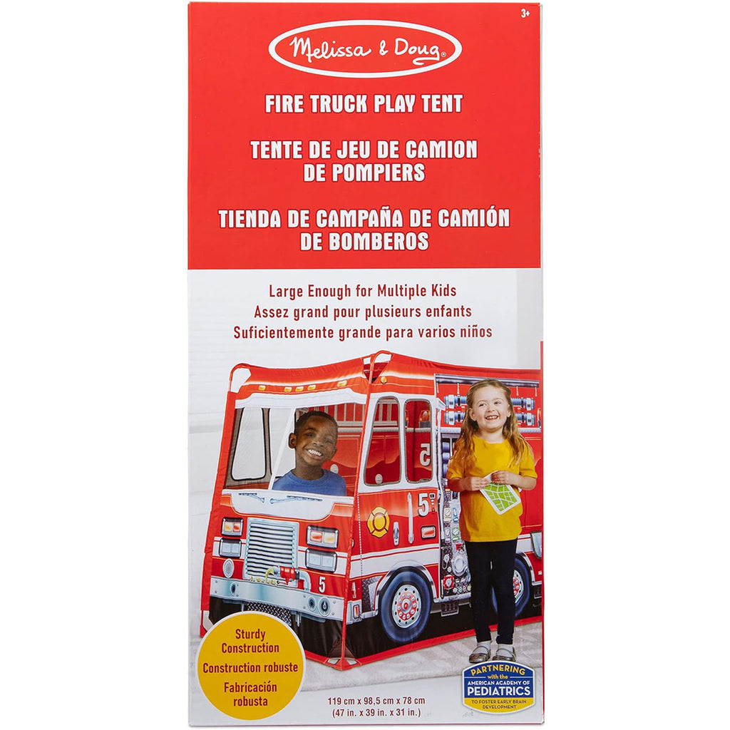 Melissa And Doug Fire Truck Play Tent - Radar Toys