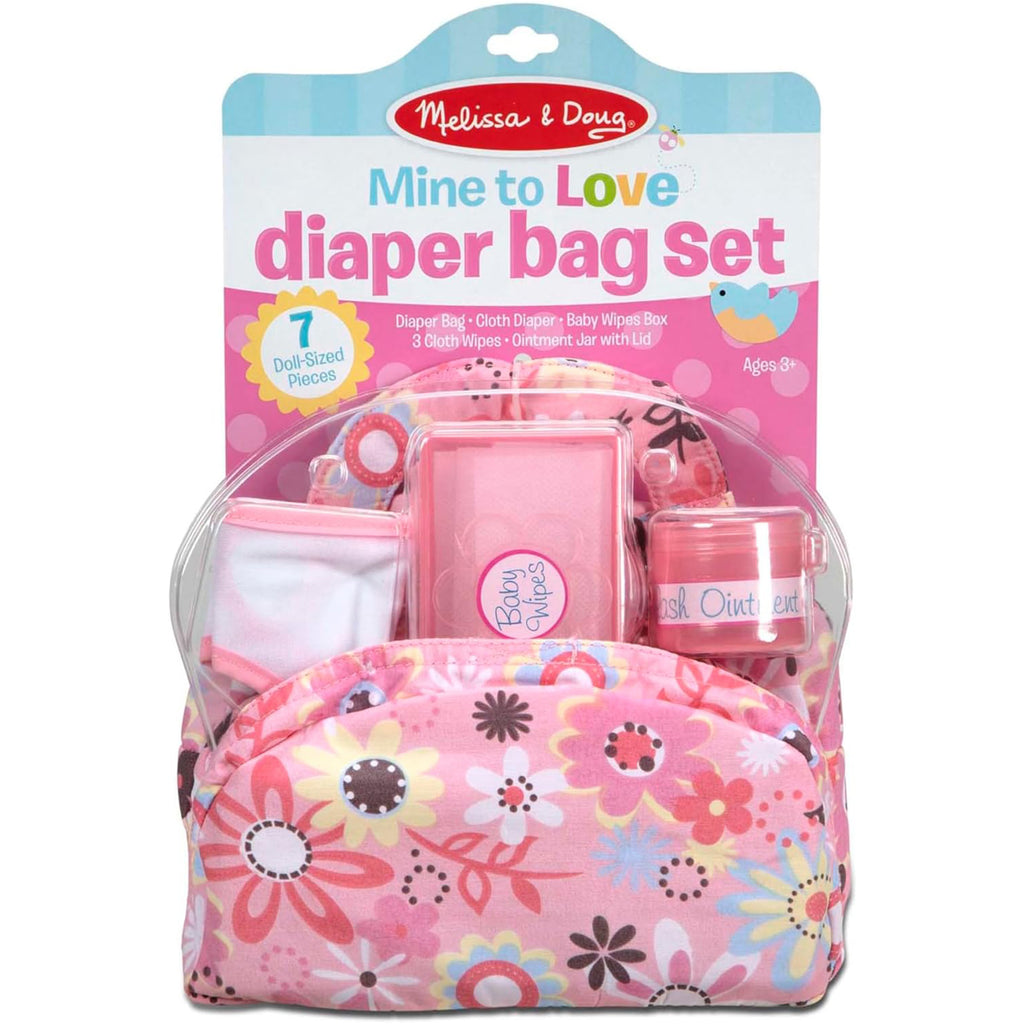 Melissa And Doug Mine To Love Diaper Bag Set - Radar Toys