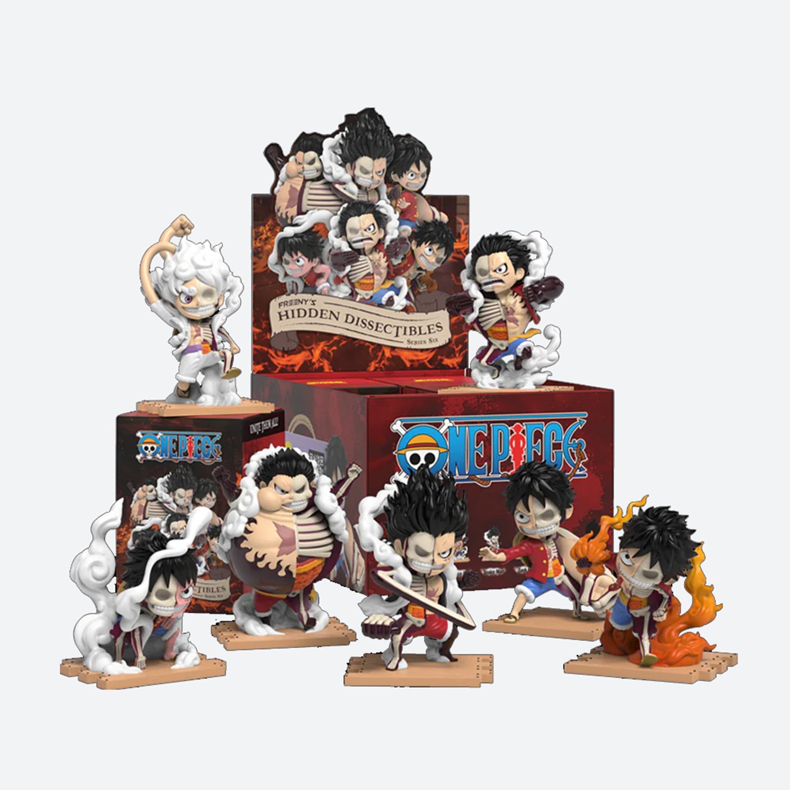 mighty jaxx one piece gear 5 Mighty Jaxx One Piece Hidden Dissectibles Series Six