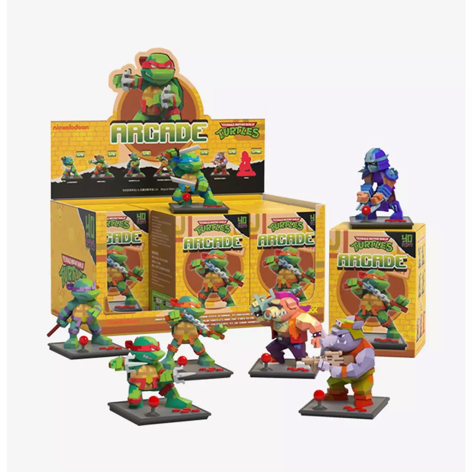 TMJ★ミサイラー★ザ·メジャー Mighty Jaxx Teenage Mutant Ninja Turtles Arcade Blind Box | Radar Toys
