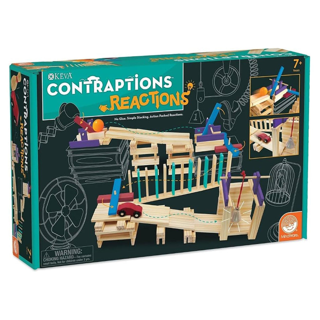 MindWare Keva Contraptions Reactions Building Set