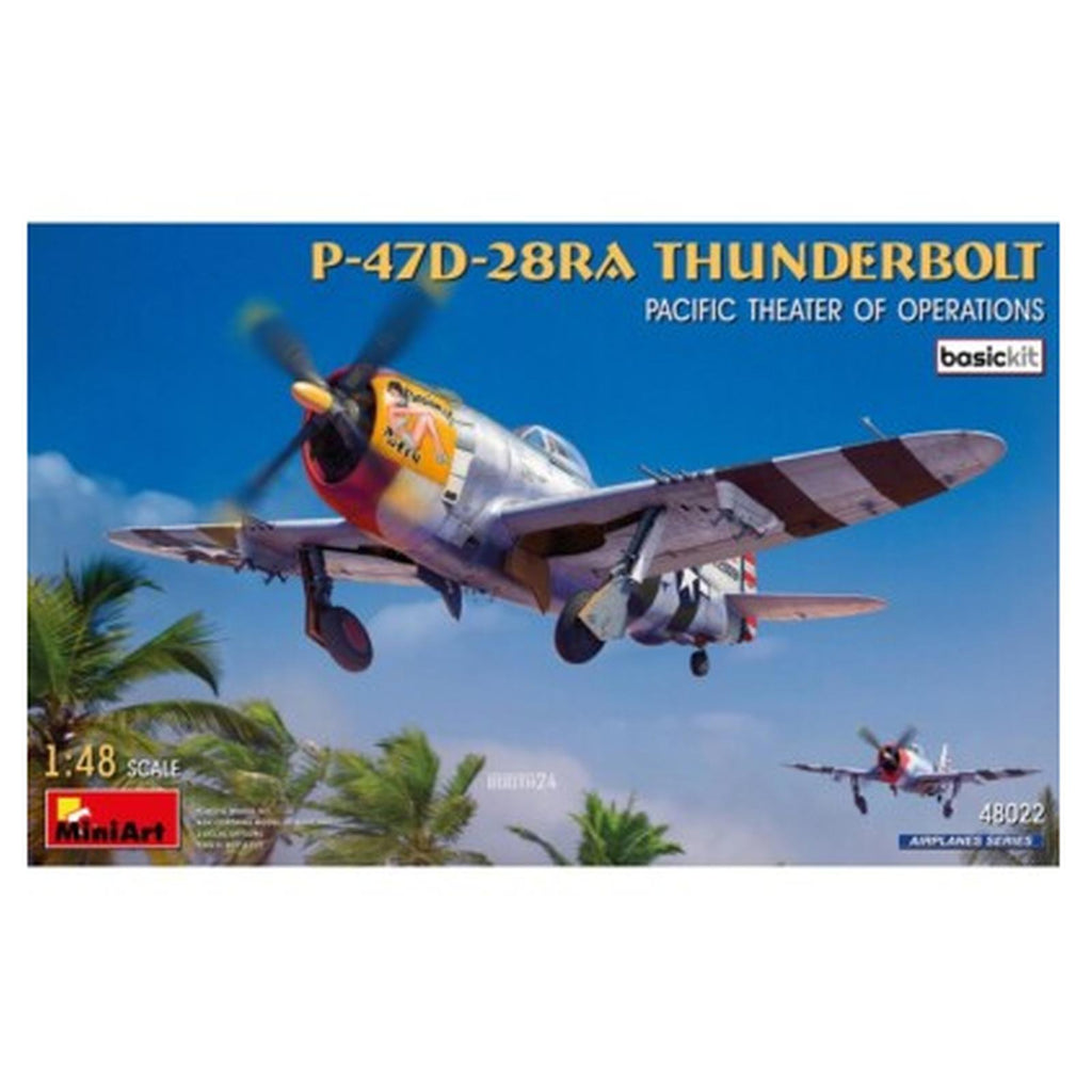 MiniArt P-47D-28RA Thunderbolt Pacific Theater of Operation 48th Scale ...