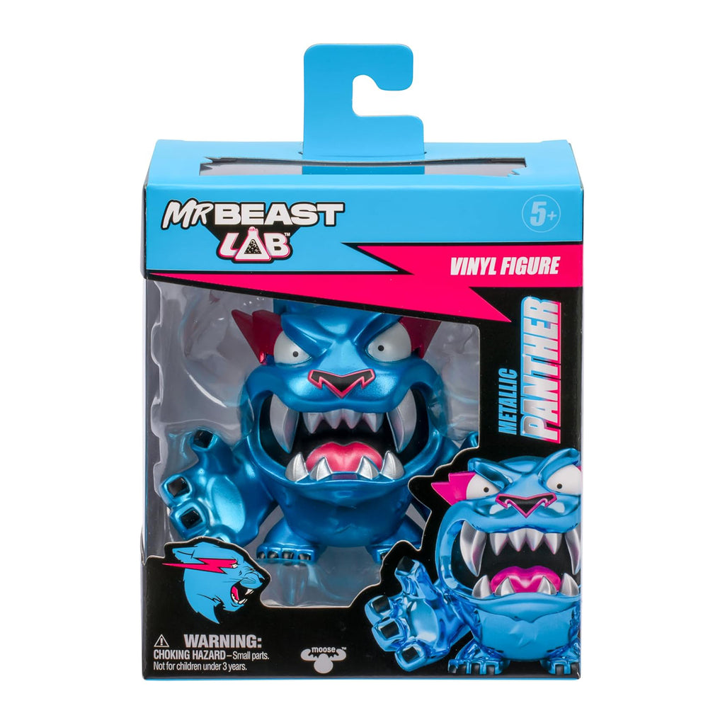 Moose Mr Beast Lab Metallic Panther Vinyl Figure