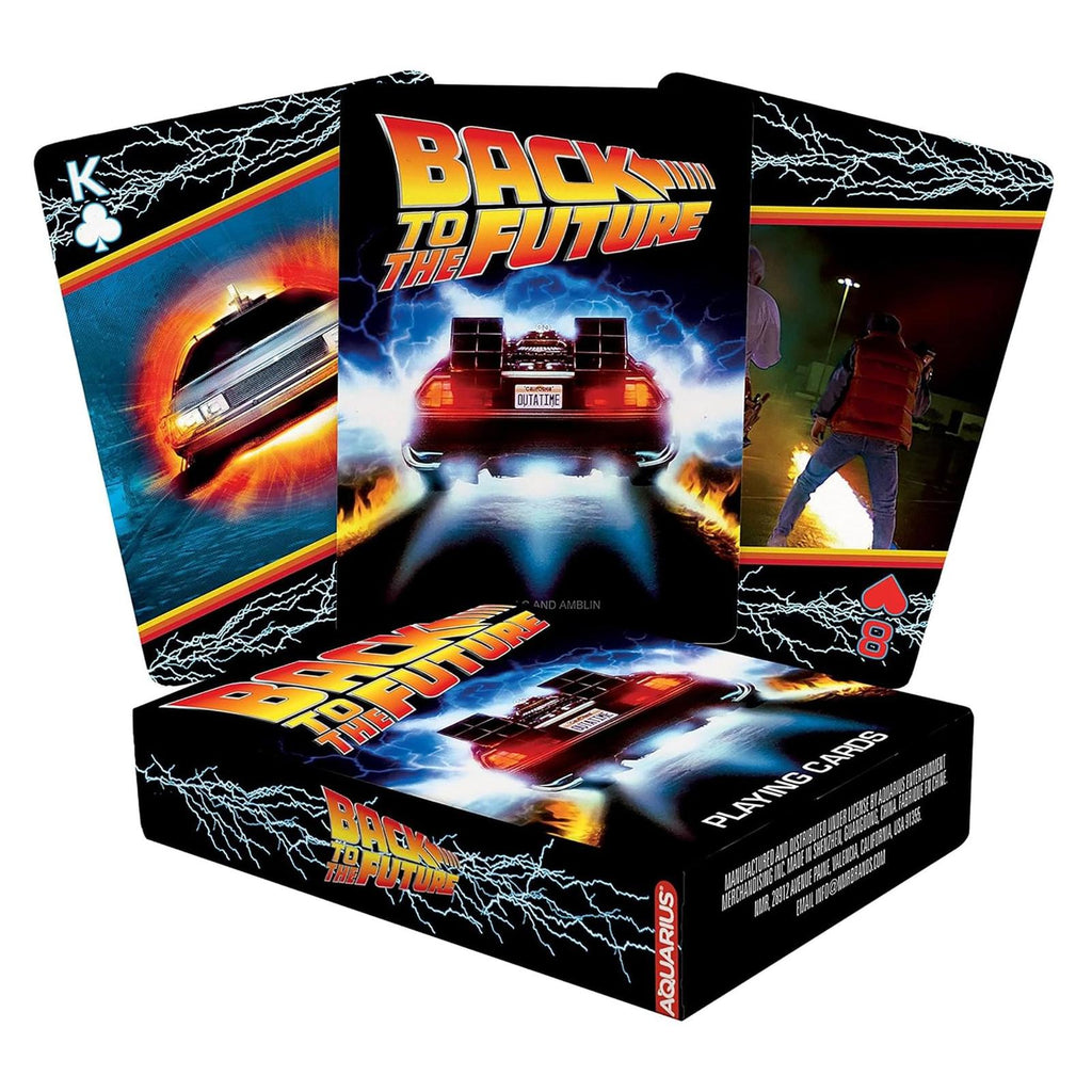 NMR Back To The Future Playing Cards